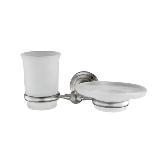 Держатель стакана и мыльницы WasserKRAFT Ammer K-7026