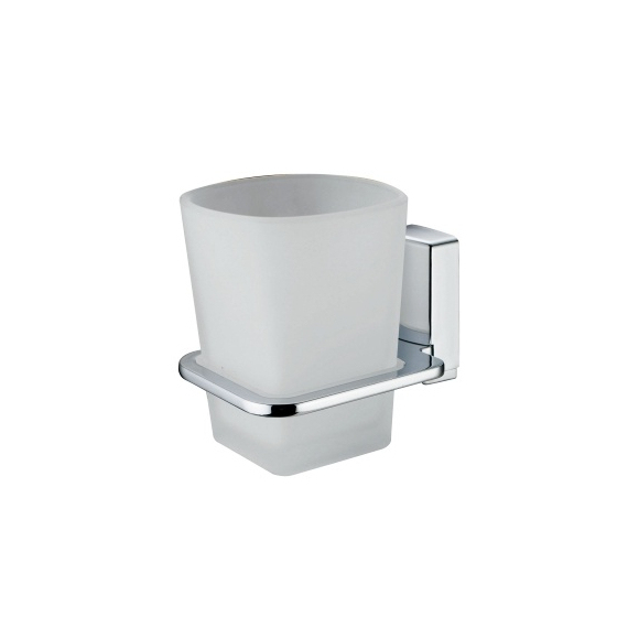 Стакан для зубных щеток стеклянный WasserKRAFT Leine K-5028