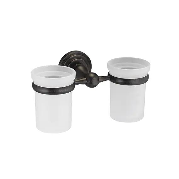 Подстаканник двойной стеклянный WasserKRAFT Isar K-7328D