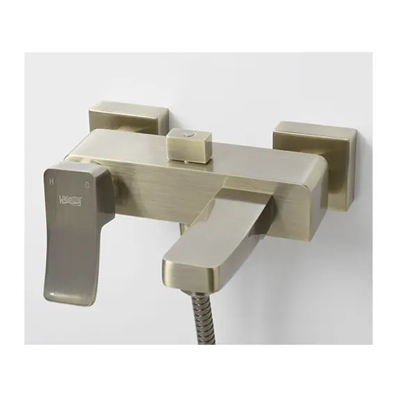 Смеситель для ванны с коротким изливом WasserKRAFT Exter 1601, изображение 2