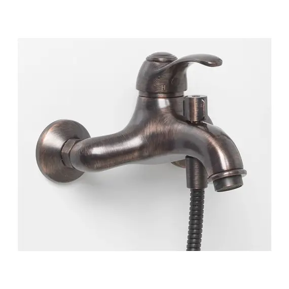 Смеситель для ванны с коротким изливом WasserKRAFT Isar 1301, изображение 2