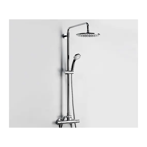 A13302 Thermo Душевой комплект с термостатическим смесителем для душA1063/1433 х 599 мм, 3-функц. ле, изображение 2