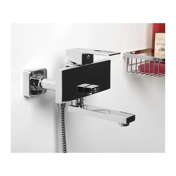 Смеситель для ванны с коротким изливом WasserKRAFT Alme 1501, изображение 2