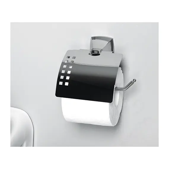 Держатель туалетной бумаги с крышкой WasserKRAFT Wern K-2525, изображение 2