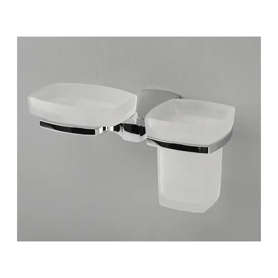 Держатель стакана и мыльницы WasserKRAFT Wern K-2526, изображение 2