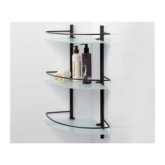 Полка стеклянная тройная угловая WasserKRAFT K-3633, изображение 2