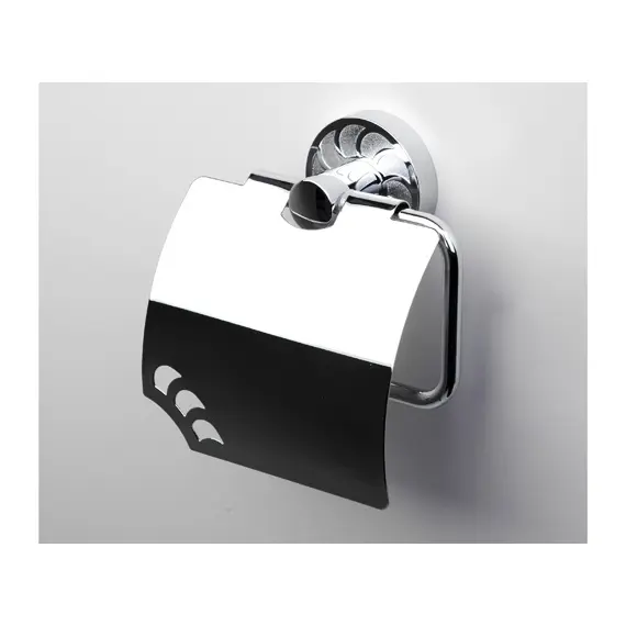 Держатель туалетной бумаги с крышкой WasserKRAFT Isen K-4025, изображение 2
