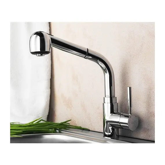 Смеситель для кухни с выдвижной лейкой WasserKRAFT Main 4166, изображение 2