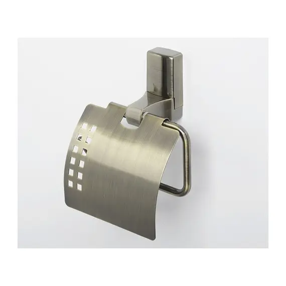 Держатель туалетной бумаги с крышкой WasserKRAFT Exter K-5225, изображение 2