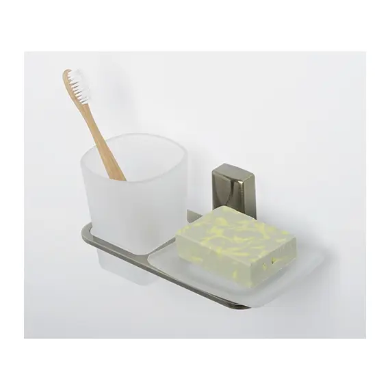 Держатель стакана и мыльницы WasserKRAFT Exter K-5226, изображение 2