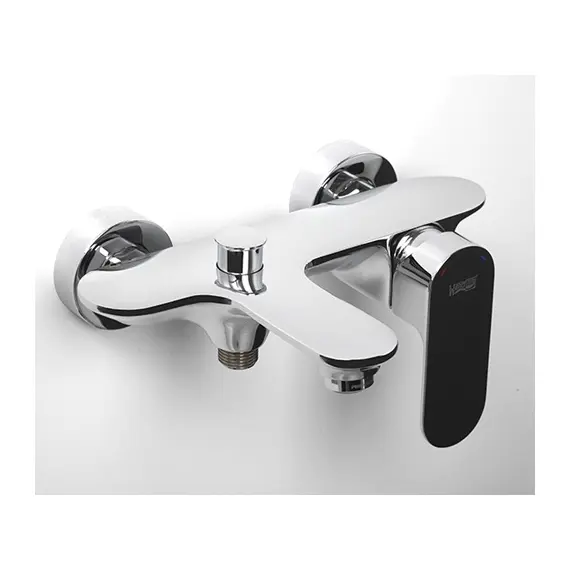 Смеситель для ванны с коротким изливом WasserKRAFT Dinkel 5801, изображение 2