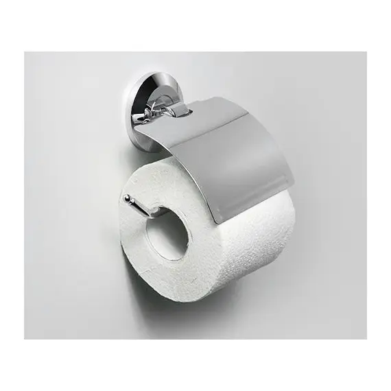 Держатель туалетной бумаги с крышкой WasserKRAFT Rhein K-6225, изображение 2