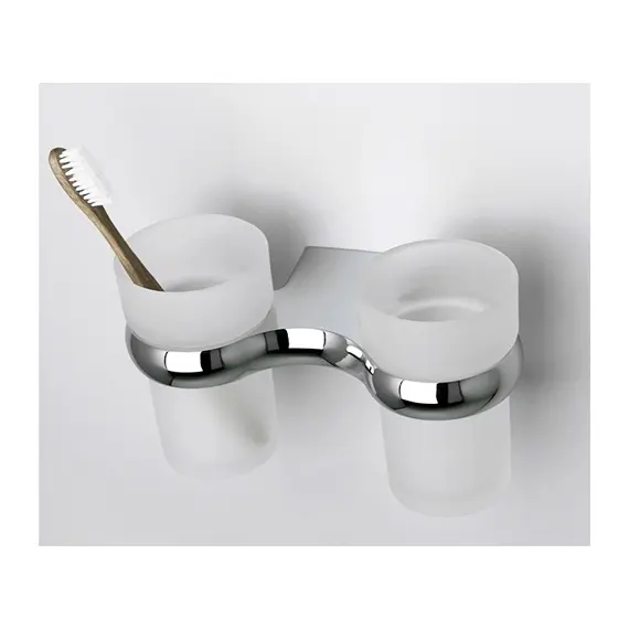 Подстаканник двойной стеклянный WasserKRAFT Berkel K-6828D, изображение 2