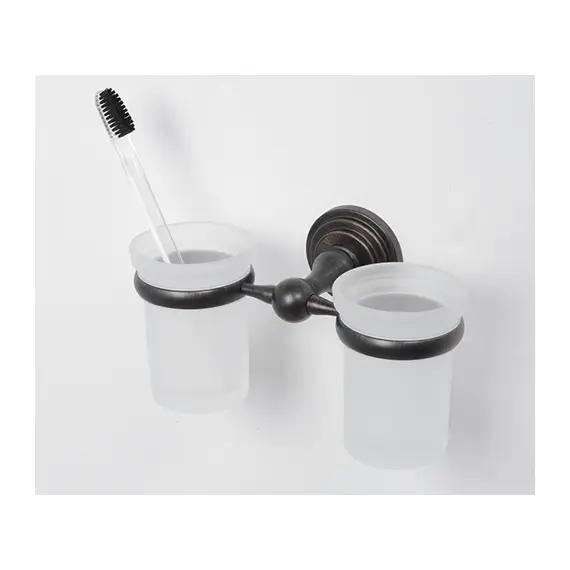 Подстаканник двойной стеклянный WasserKRAFT Isar K-7328D, изображение 2