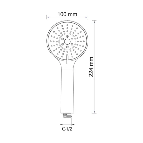 Лейка 3-функциональная WasserKRAFT A002, изображение 3