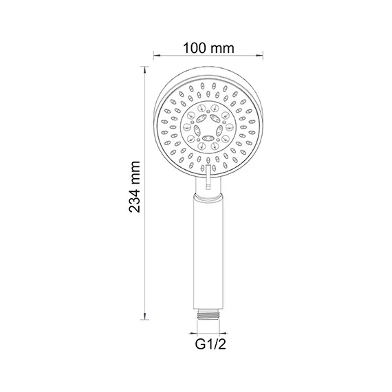 Лейка 3-функциональная WasserKRAFT A036, изображение 3
