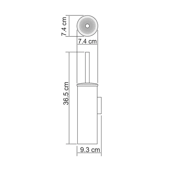 Щетка для унитаза подвесная WasserKRAFT K-1057, изображение 3