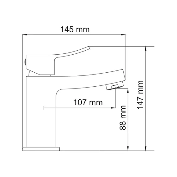 Смеситель для раковины WasserKRAFT Aller 1064, изображение 3