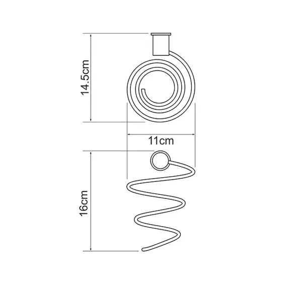 Держатель фена WasserKRAFT K-1080, изображение 3