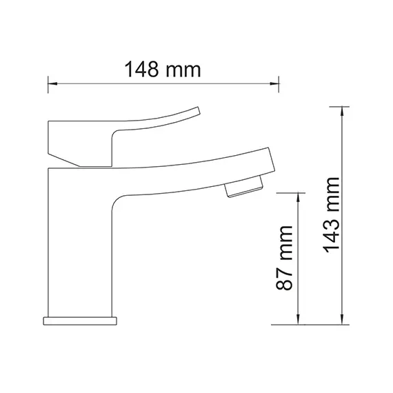 Смеситель для раковины WasserKRAFT Exter 1603, изображение 3
