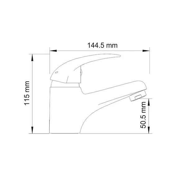 Смеситель для умывальника WasserKRAFT Isen 2603, изображение 3