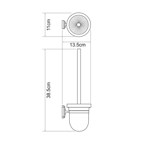 Щетка для унитаза WasserKRAFT Oder K-3027, изображение 3