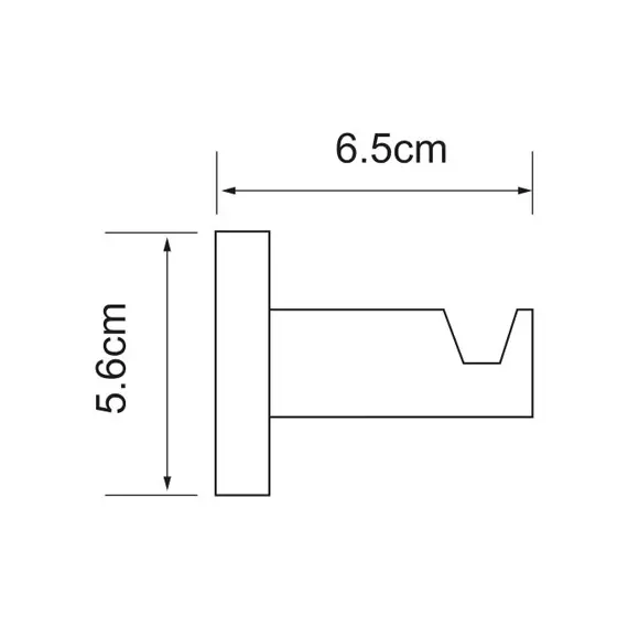 Крючок WasserKRAFT Isen K-4023, изображение 3