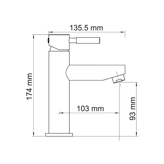 Смеситель для раковины WasserKRAFT Main 4104, изображение 3