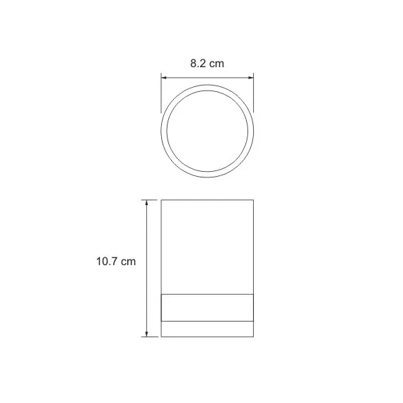 Стакан для зубных щеток WasserKRAFT Inn K-4328, изображение 3