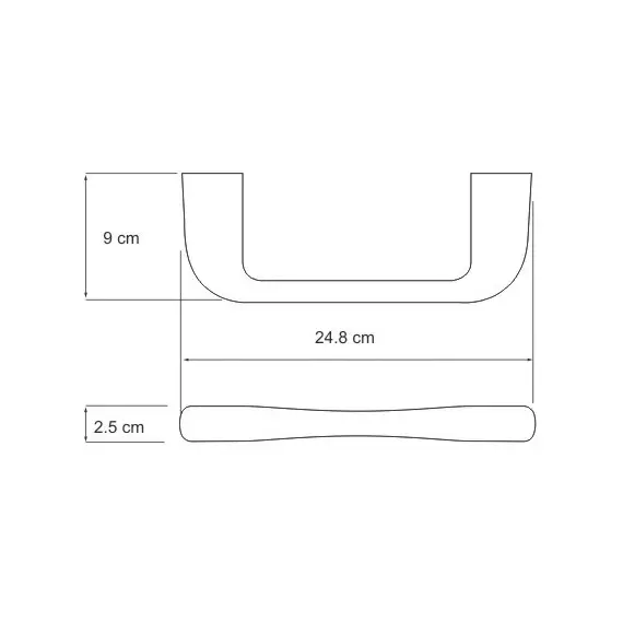 Держатель полотенец WasserKRAFT Berkel K-6832, изображение 3
