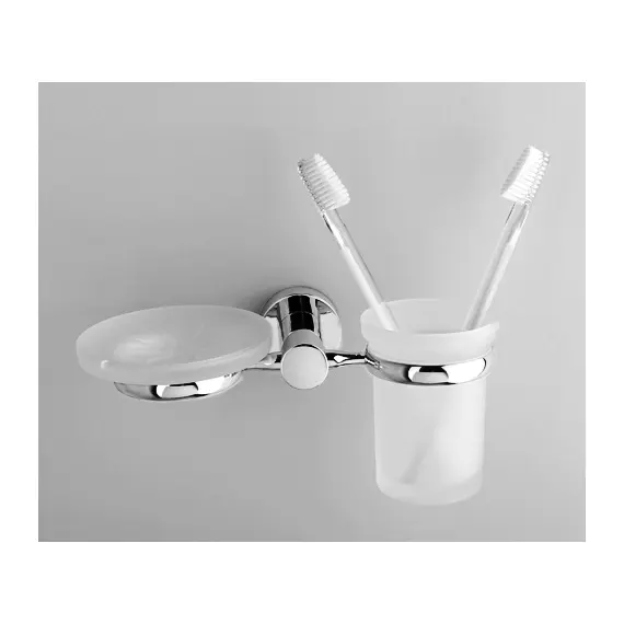 Держатель стакана и мыльницы WasserKRAFT Donau K-9426, изображение 2