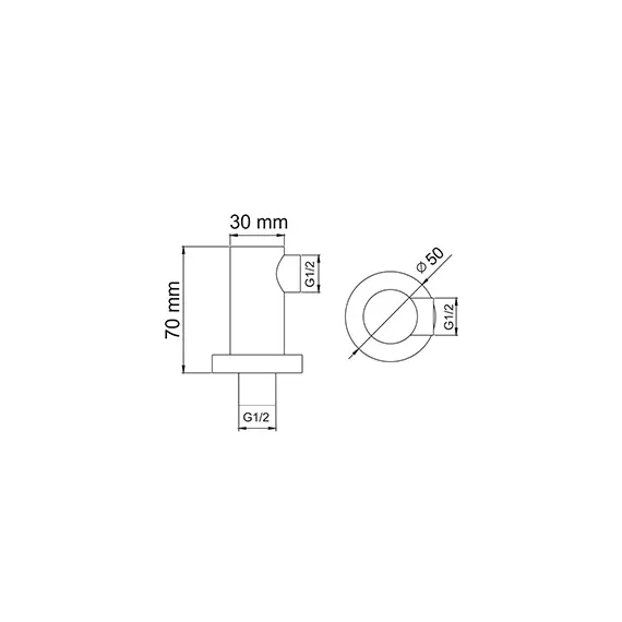 Подключение шланга WasserKRAFT A021, изображение 3