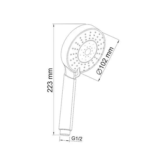 Лейка 5-функциональная WasserKRAFT A032, изображение 3