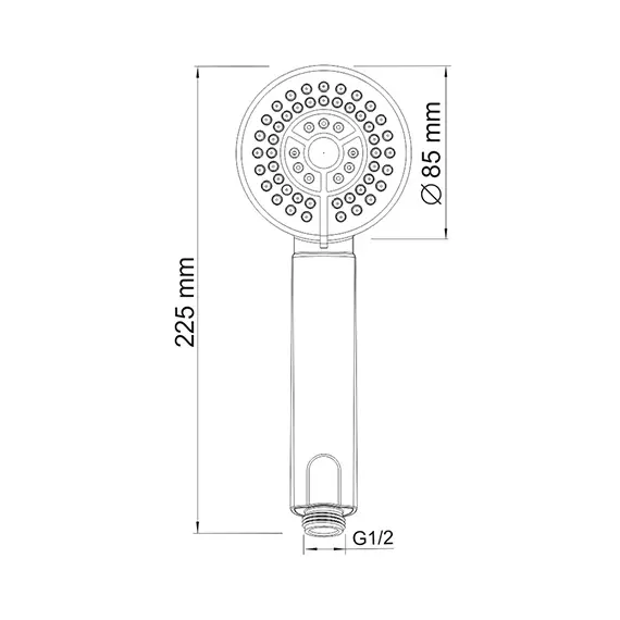Лейка 3-функциональная WasserKRAFT A035, изображение 3