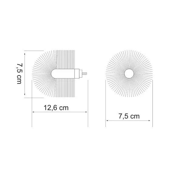Щетка для унитаза запасная (без ручки) WasserKRAFT K-013, изображение 2