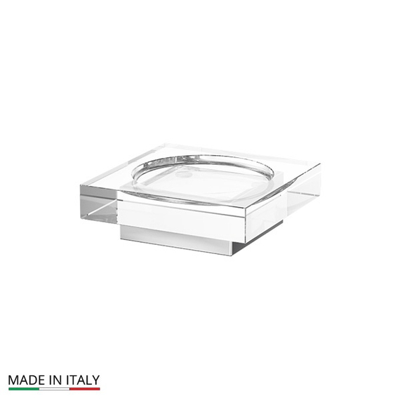 Мыльница настольная Linea G TIFFANY TIF 017 хрусталь хром