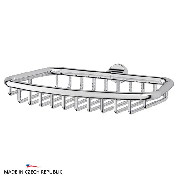 Мыльница-решетка настенная металлическая FBS Universal UNI 043 хром