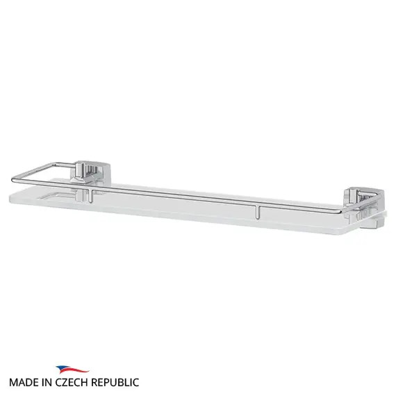 Полка 40 см для ванной FBS Esperado ESP 014 матовое стекло хром