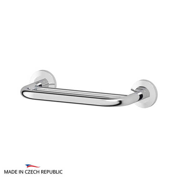Держатель рейлинг для полотенец двойной 30 см FBS Standard STA 034 хром