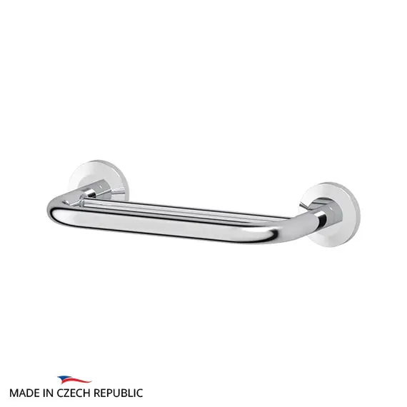 Держатель рейлинг для полотенец двойной 30 см FBS Standard STA 034 хром