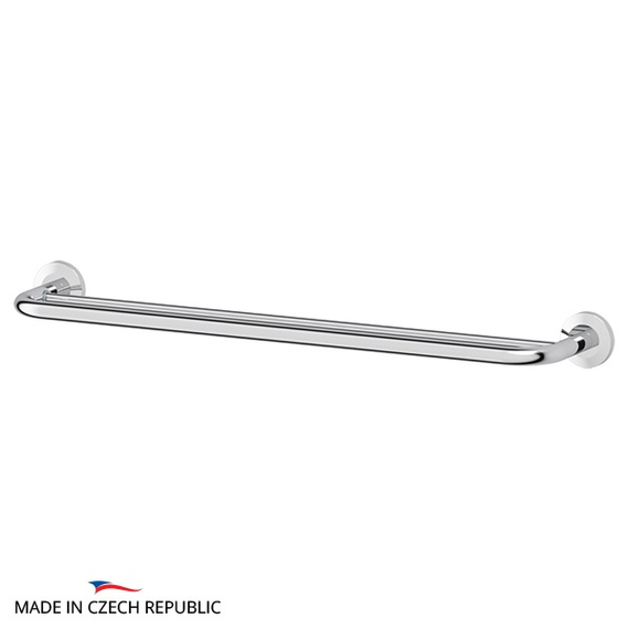Держатель рейлинг для полотенец двойной 70 см FBS Standard STA 038 хром