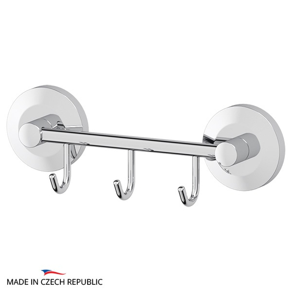 Держатель с 3-мя крючками 20 см FBS Standard STA 024 хром