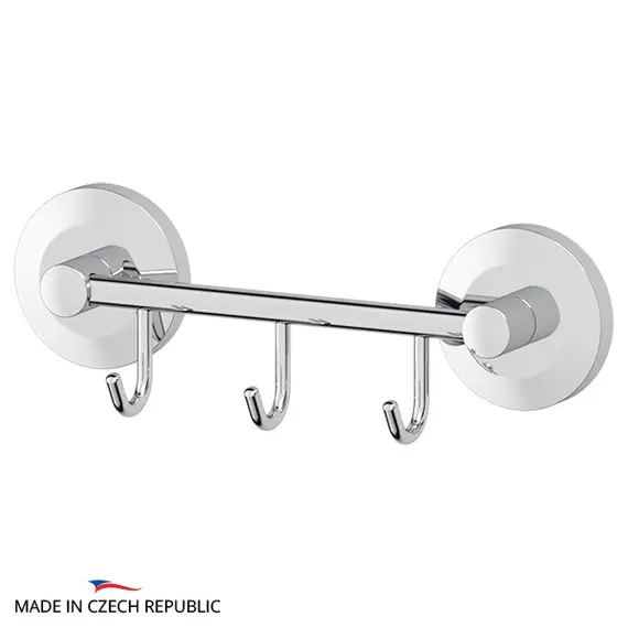 Держатель с 3-мя крючками 20 см FBS Standard STA 024 хром