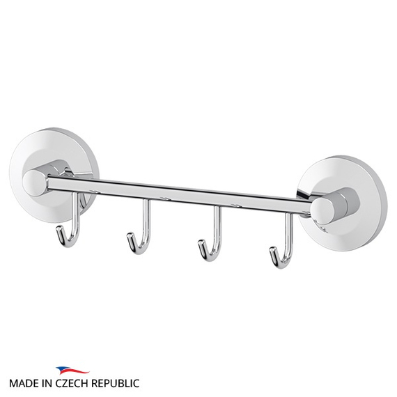 Держатель с 4-мя крючками 25 см FBS Standard STA 025 хром
