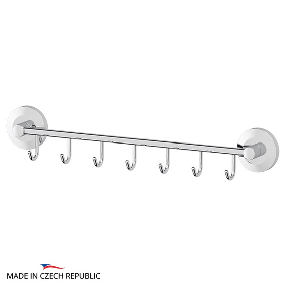 Держатель с 7-ю крючками 40 см FBS Standard STA 028 хром