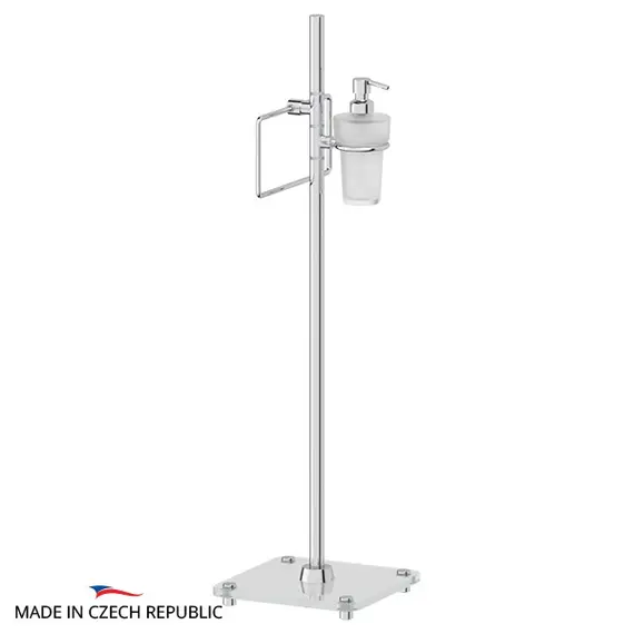 Стойка комбинированная для биде FBS Universal UNI 308 матовое стекло хром