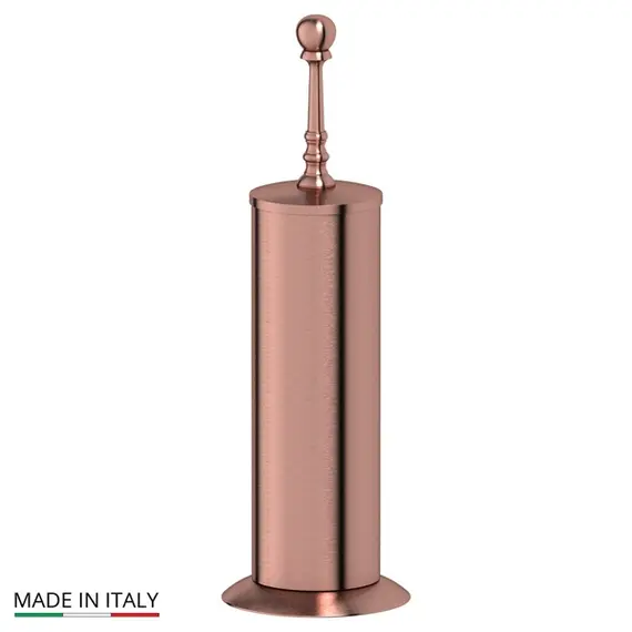 Туалетный ерш металлический напольный 3SC Stilmar STI 630 античная медь