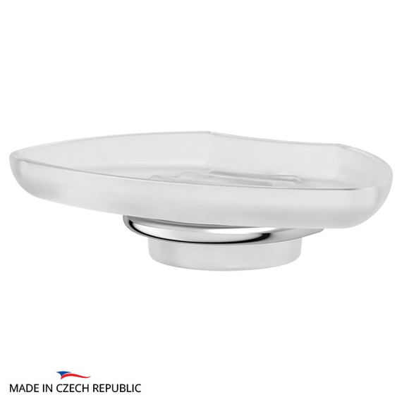 Мыльница стеклянная для ванной FBS Universal UNI 058 хром