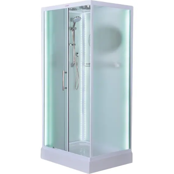 Душевая кабина Esbano Led ES-L108CKR со светодиодной подсветкой