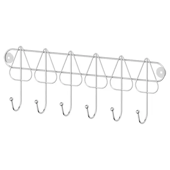 Планка с 6-ю крючками Sorcosa Plain GHI 010
